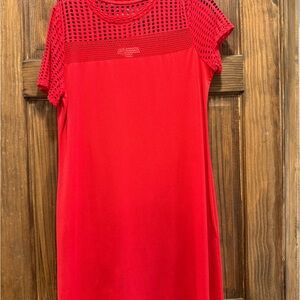 Michael Kors Vibrant Red Mini Dress